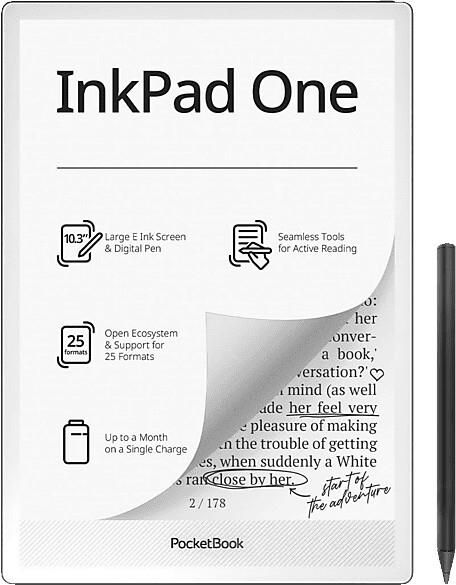 Електронна книга PocketBook 1030 InkPad One, Matte Black