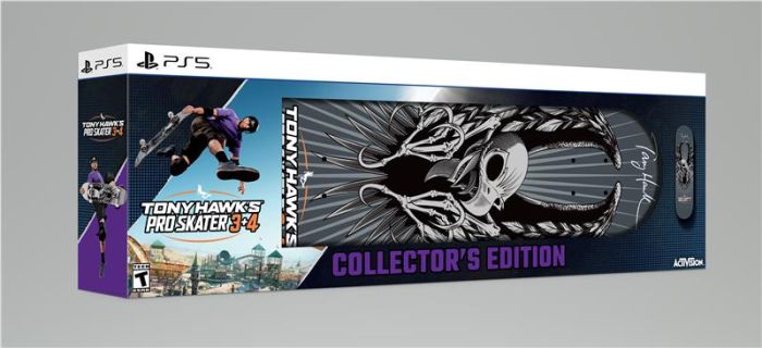 Гра консольна PS5 Tony Hawk Pro Skater 3+4 Collector's Edition, BD диск
