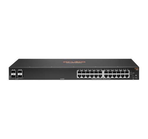 Комутатор HPE Aruba 6000, 24xGE, 4xGE SFP ports, LT Warranty