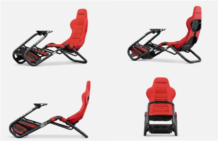 Кокпіт з кріпленням для керма та педалей Playseat Trophy - Red