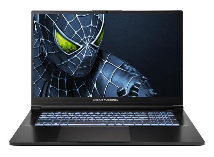 Ноутбук Dream Machines RG5050-17 17.3FHD IPS, Intel i9-14900HX, 16GB, F1TB, NVD5050-8, DOS, чорний