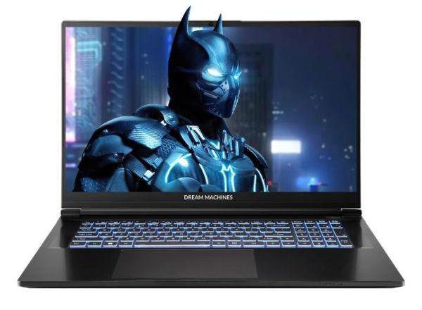 Ноутбук Dream Machines RG5070-17 17.3QHD IPS, Intel i9-14900HX, 32GB, F1TB, NVD5070-8, DOS, чорний