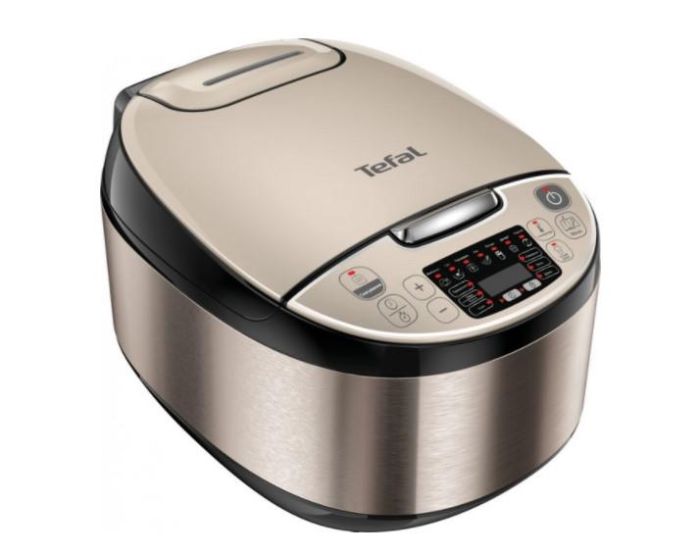 Мультиварка Tefal Essential, 750Вт, чаша-5л, електронне керув., пластик, сірий