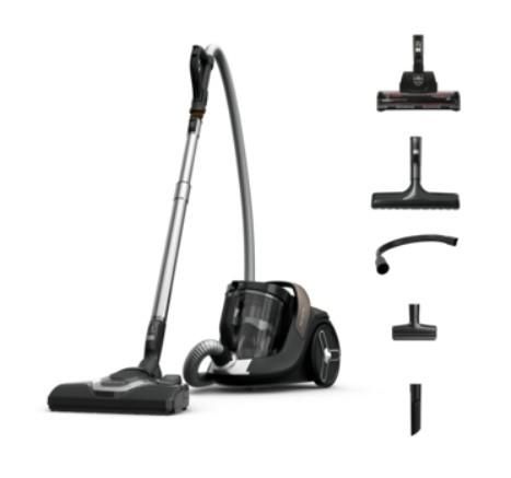 Пилосос Rowenta контейнерний Green Force Cyclnic Effitech+, 500Вт, конт пил -2.5л, НЕРА, чорний