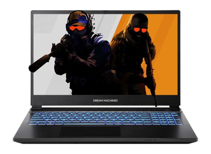 Ноутбук Dream Machines RT5050-15 15.6FHD IPS, AMD R7 H255, 16GB, F1TB, NVD5050-8, DOS, чорний