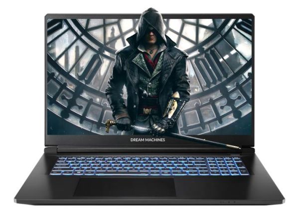 Ноутбук Dream Machines RT5050-17 17.3FHD IPS, AMD R7 H255, 16GB, F512GB, NVD5050-8, DOS, чорний