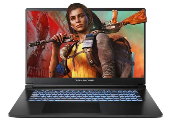 Ноутбук Dream Machines RT5060-17 17.3FHD IPS, AMD R7 260, 16GB, F1TB, NVD5060-8, DOS, чорний