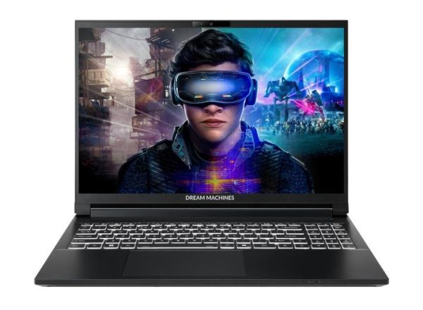 Ноутбук Dream Machines RT5070-15 15.6FHD+ IPS, AMD AI 9 HX 370, 32GB, F2TB, NVD5070-8, DOS, чорний