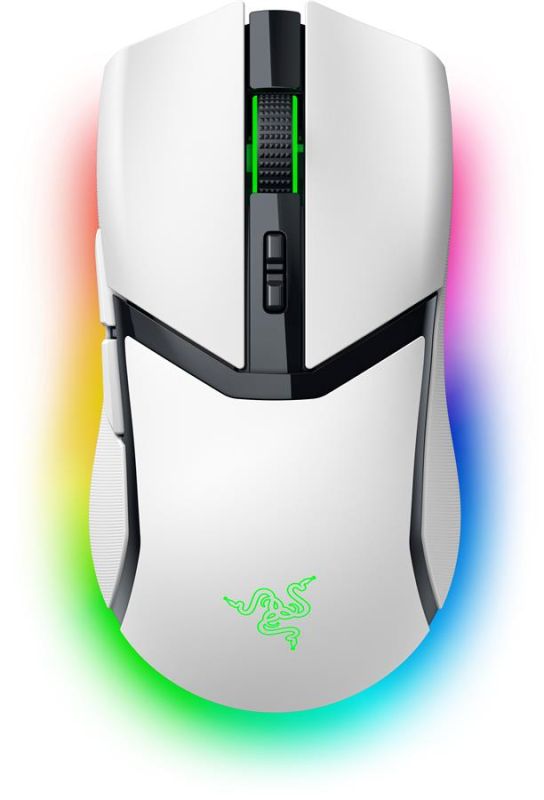 Миша Razer Cobra Pro, RGB, USB-A/WL/BT, білий
