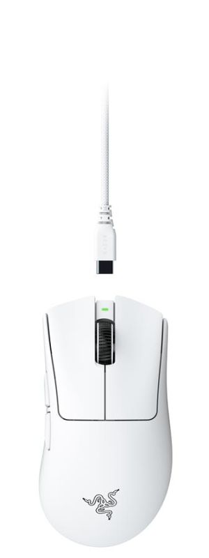 Миша Razer DeathAdder V4 Pro Gen-2, RGB, USB-A/WL/BT, білий