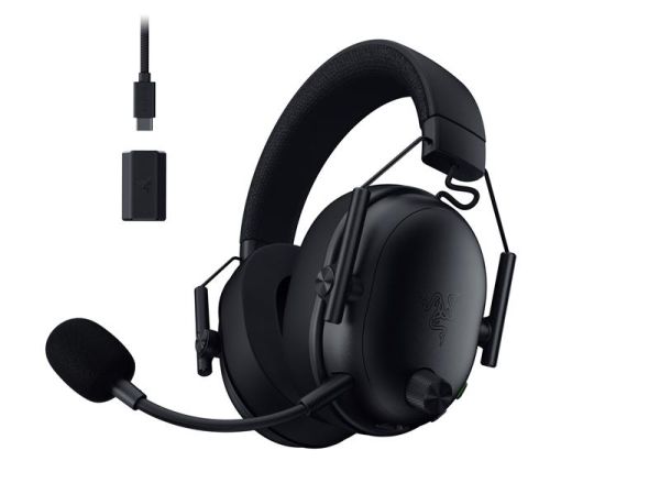 Гарнітура Razer BlackShark V3 Gen-2, USB-A/WL/BT, чорний