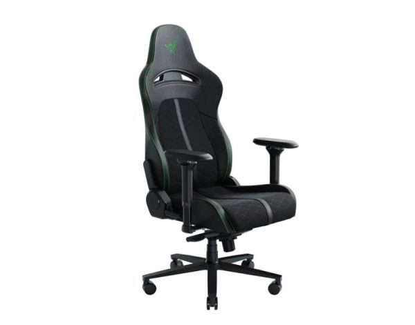 Крісло Razer Enki ПУ шкіра, 4D-Armrests, чорно-зелений