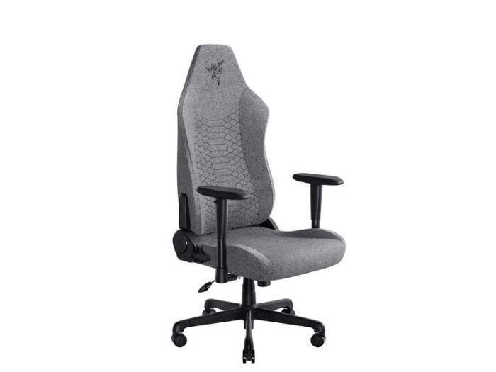 Крісло Razer Iskur V2 X, тканина, 2D-Armrests, сірий світлий