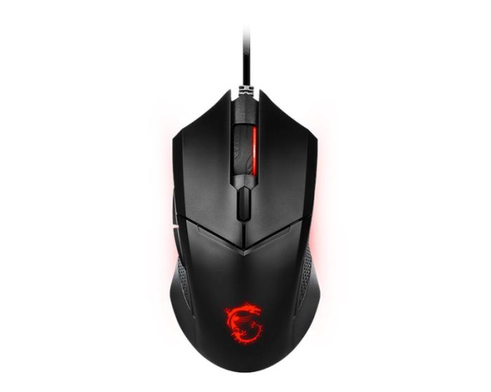 Миша MSI Clutch GM08, Red, USB-A, чорний