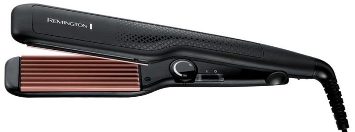 Плойка Remington Ceramic Crimp 220, гофре , 54Вт, 150-220С, кераміка, чорний