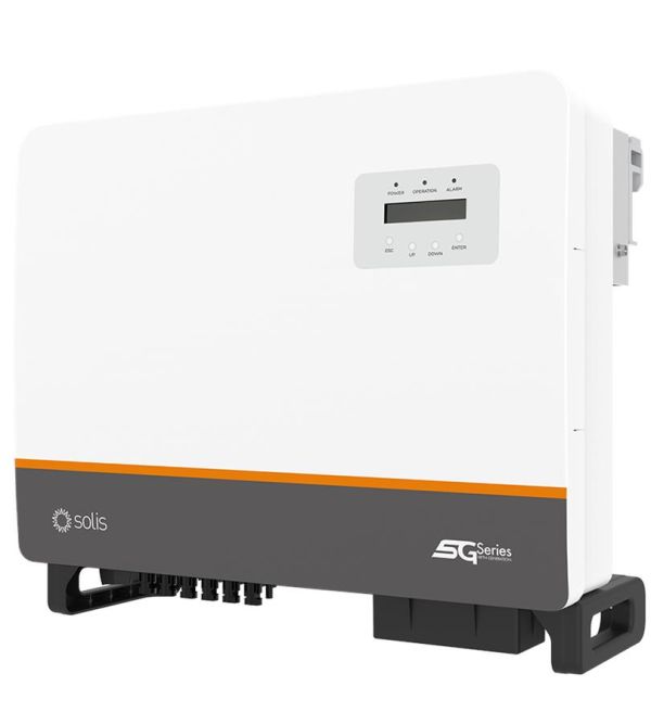 Мережевий трифазний інвертор Solis S5 30кВт, 3xMPPT