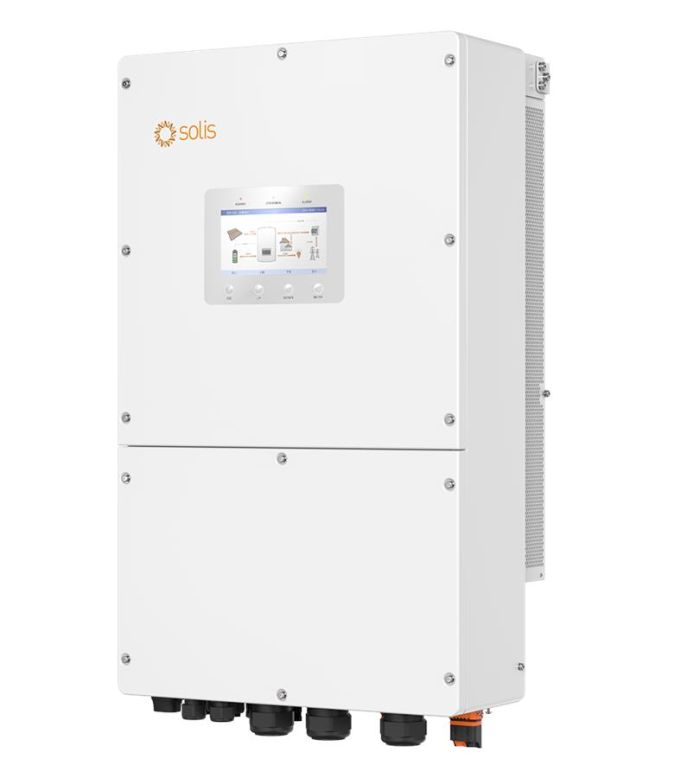 Гібридний інвертор трифазний Solis S6 50кВт, 4xMPPT, DC, для HV Batteries