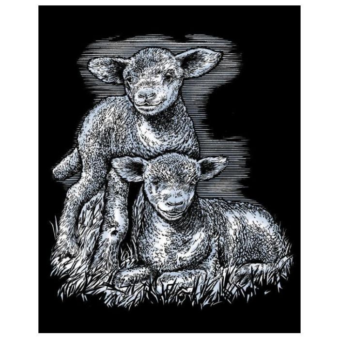 Набір для творчості Sequin Art Artfoil Silver Ягня 20*25см
