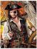 Набір для творчості Sequin Art Painting by numbers Junior Пірат 23*30см