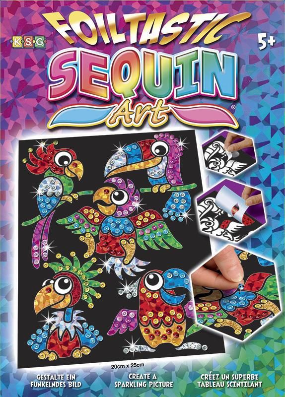 Набір для творчості Sequin Art Foiltastic Пташенята 20*25см
