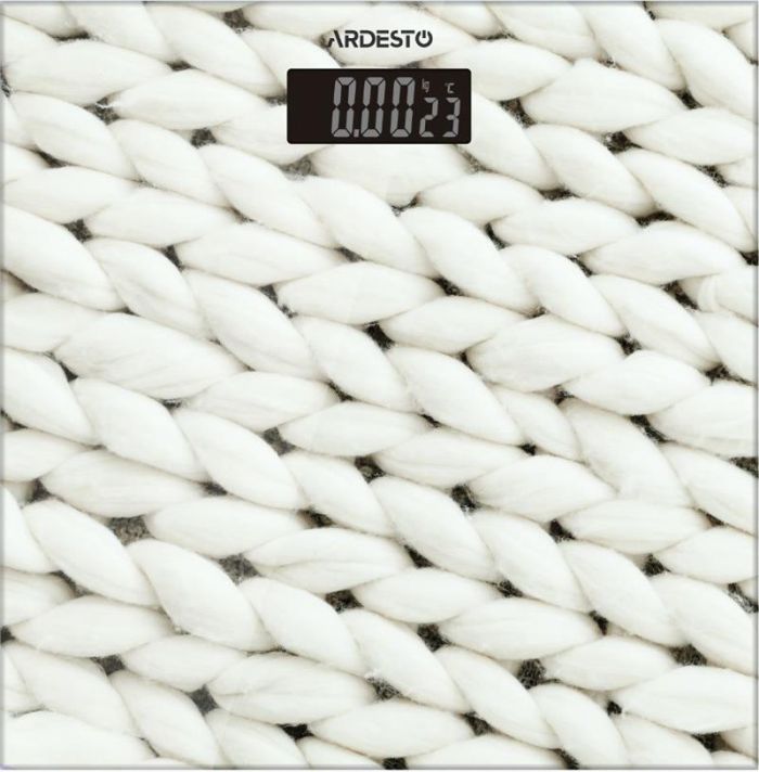 Ваги ARDESTO підлогові Knit, 150кг, AAAx2 в комплекті, скло, багатокольорові