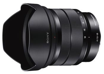Об'єктив Sony 10-18mm f/4.0 для NEX