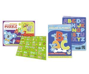 Аудіо Дошка-Пазл Smart Koala двомовна English ABC та книга з інтерактивною здатністю