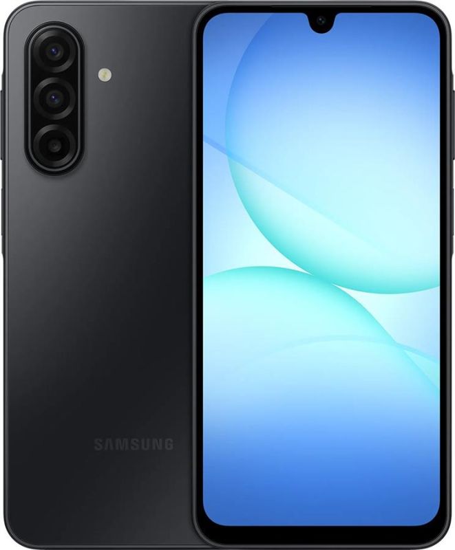 Смартфон Samsung Galaxy A17 (A175) 6.7" 8/256ГБ, 2SIM, 5000мА•год, чорний