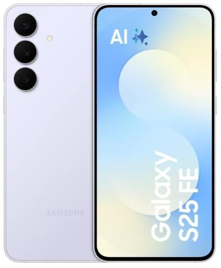 Смартфон Samsung Galaxy S25 FE 5G (S731) 6.7' 8/512ГБ, 2SIM, 4900мА•год, блакитний крижаний