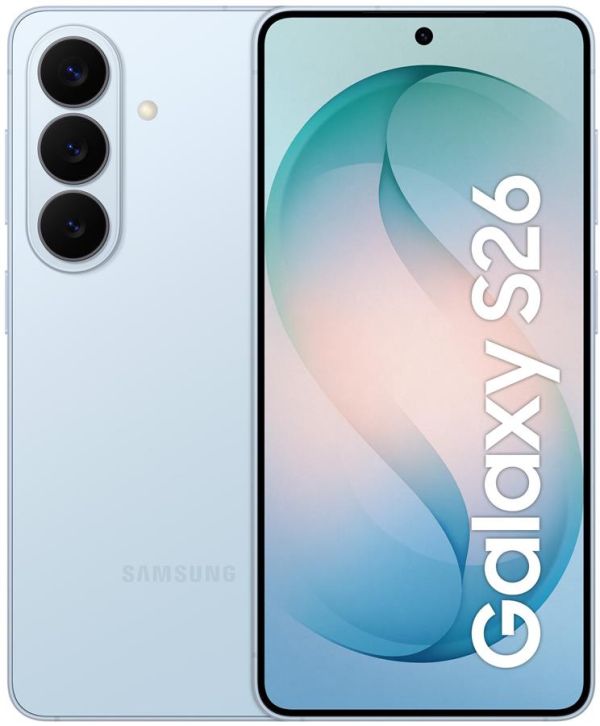 Смартфон Samsung Galaxy S26 5G (S942) 6.3' 12/512ГБ, 2SIM, 4300мА•год, блакитний