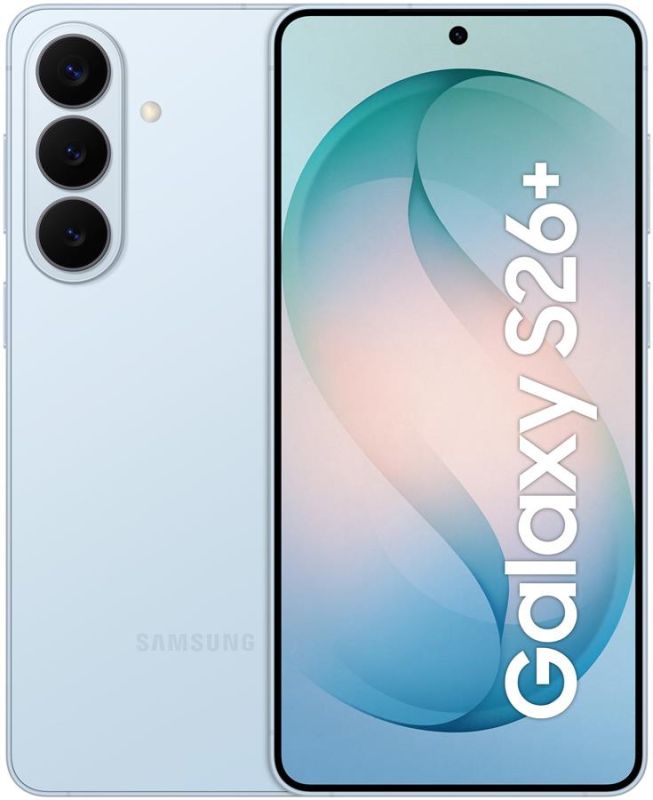 Смартфон Samsung Galaxy S26+ 5G (S947) 6.7' 12/256ГБ, 2SIM, 4900мА•год, блакитний