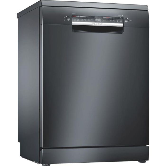 Посудомийна машина Bosch, 12компл., D, 60см, дисплей, чорний