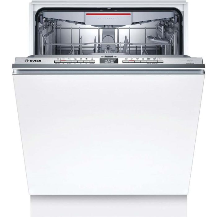 Посудомийна машина Bosch вбудована, 13компл., D, 60см, дисплей, 3й кошик, білий