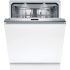 Посудомийна машина Bosch вбудована, 14компл., A, 60см, дисплей, 3й кошик, Zeolith, білий