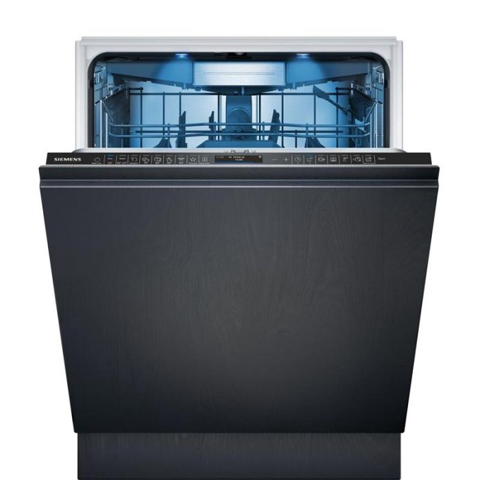 Посудомийна машина Siemens вбудована, 14компл., A, 60см, дисплей, 3й кошик, Zeolit, drying assist, білий