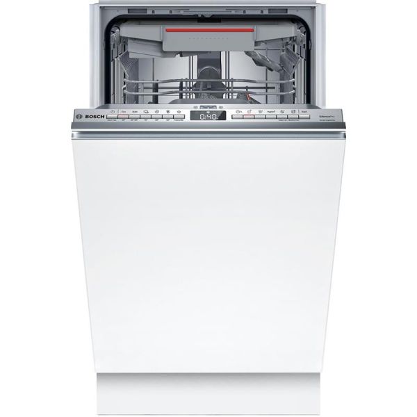 Посудомийна машина Bosch вбудована, 10компл., E, 45см, дисплей, 3й кошик, білий