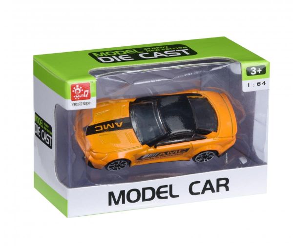 Машинка Same Toy 1:64 Model Car Спорткар жовтий