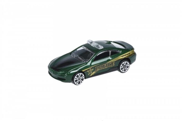 Машинка Same Toy 1:64 Model Car Поліція зелена