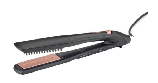 Випрямляч Babyliss Steam Lux Styler, 56Вт, темп.режимов-5, 170-210 °C, термо килимок, кераміка, чорний