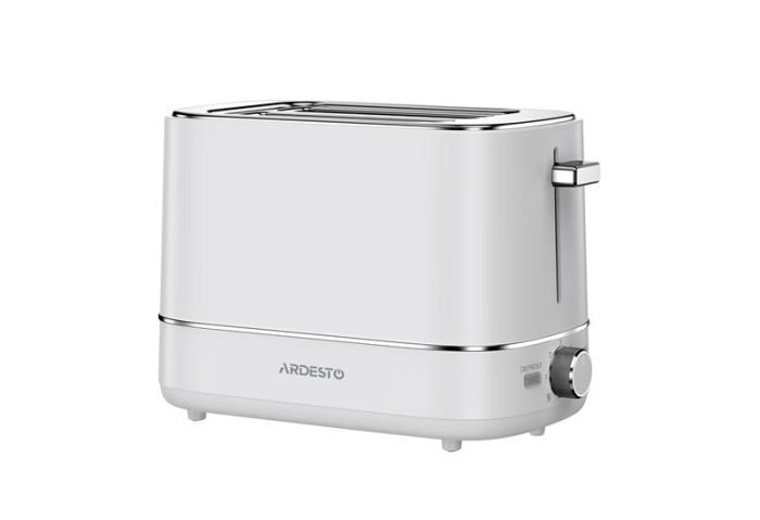 Тостер ARDESTO Timeless Elegance, 800Вт, пластик, 2 слоти, білий