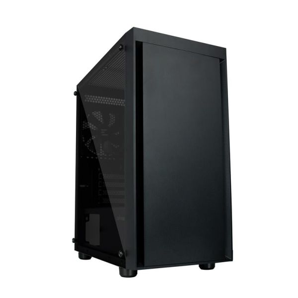 Корпус Zalman T3 Plus без БЖ, 1xUSB3.0, 2xUSB2.0, 2x120мм, VGA 290мм, mATX, TG side panel, чорний