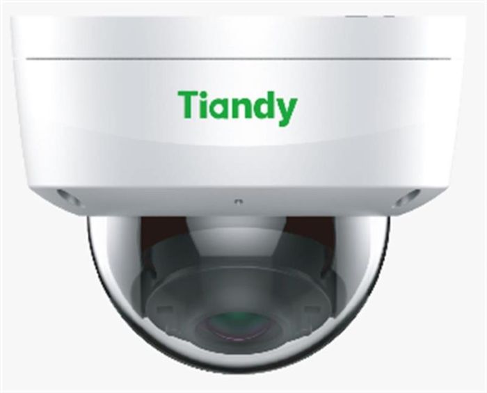 IP-камера Tiandy TC-C34KS Spec:I3/E/Y/C/SD/2.8mm/V4.2, 4MP, Starlight Dome, 2.8mm, f/1.6, IR30m, PoE, IP66, IK10