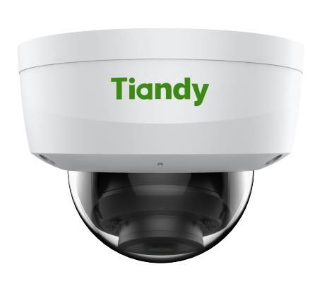 IP-камера Tiandy TC-C38KS Spec:I3/E/Y/2.8mm/V4.0, 8MP, Starlight IR Dome, 2.8mm, f/1.6, IR30m, DC12V, PoE, IP66, IK10