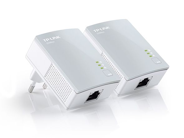 Комплект Адаптерiв Powerline TP-LINK TL-PA4010KIT AV600, 1xFE, (TL-PA4010 2шт)