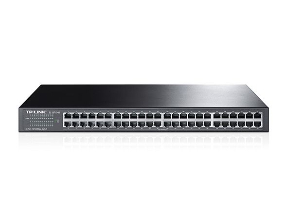 Комутатор TP-LINK TL-SF1048 48xFE, Некерований