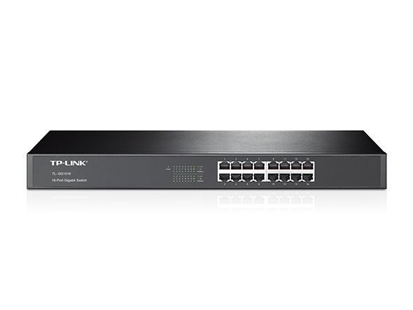 Комутатор TP-LINK TL-SG1016 16xGE, Некерований