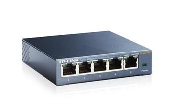 Комутатор TP-LINK TL-SG105 5xGE, Некерований