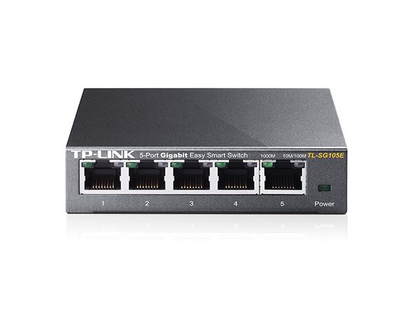 Комутатор TP-LINK TL-SG105E 5xGE, WebSmart