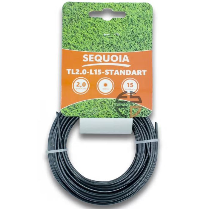 Ліска косильна SEQUOIA TL2.0-L15-Standart 2.0мм 15м кругла