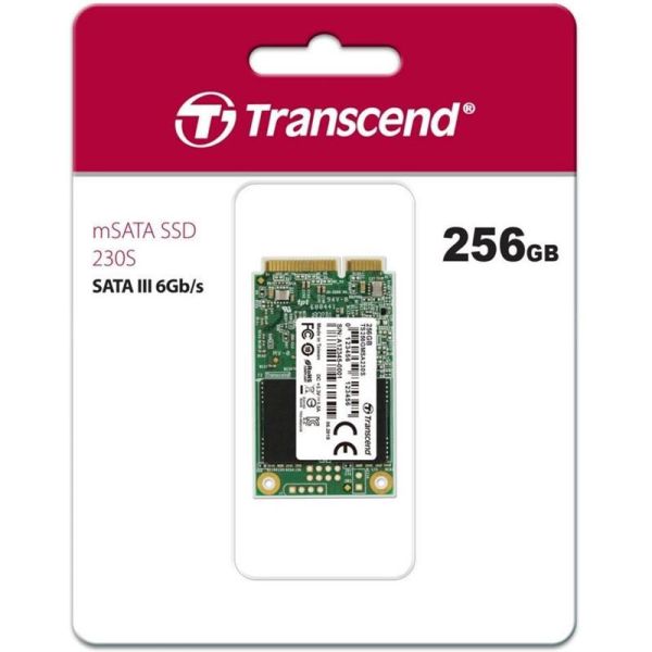 Накопичувач SSD Transcend mSATA 256GB SATA 230S